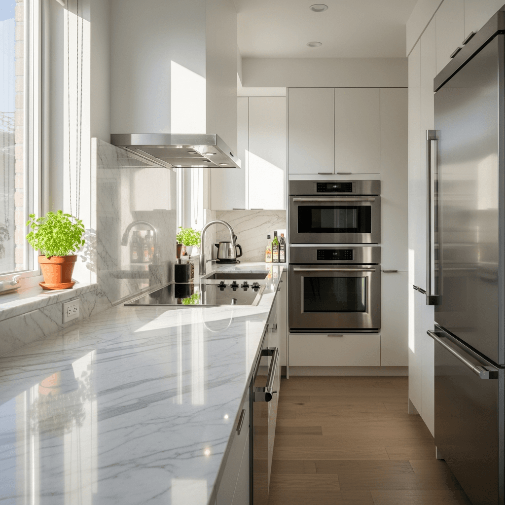 Spotless modern kitchen